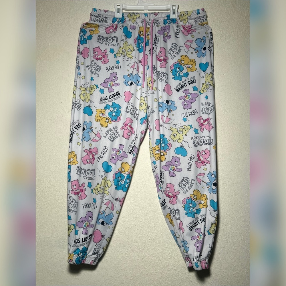 Y2k carebear pajama pants 2x​